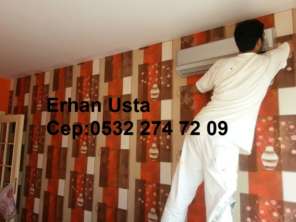 Yakuplu duvar kağıdı ustası