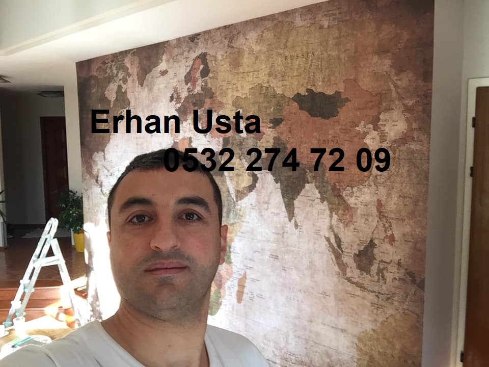 Özel Baskılı duvar kağıdı ustası