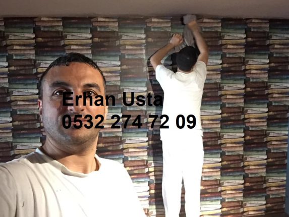 Erhan halkalı duvar kağıdı ustası